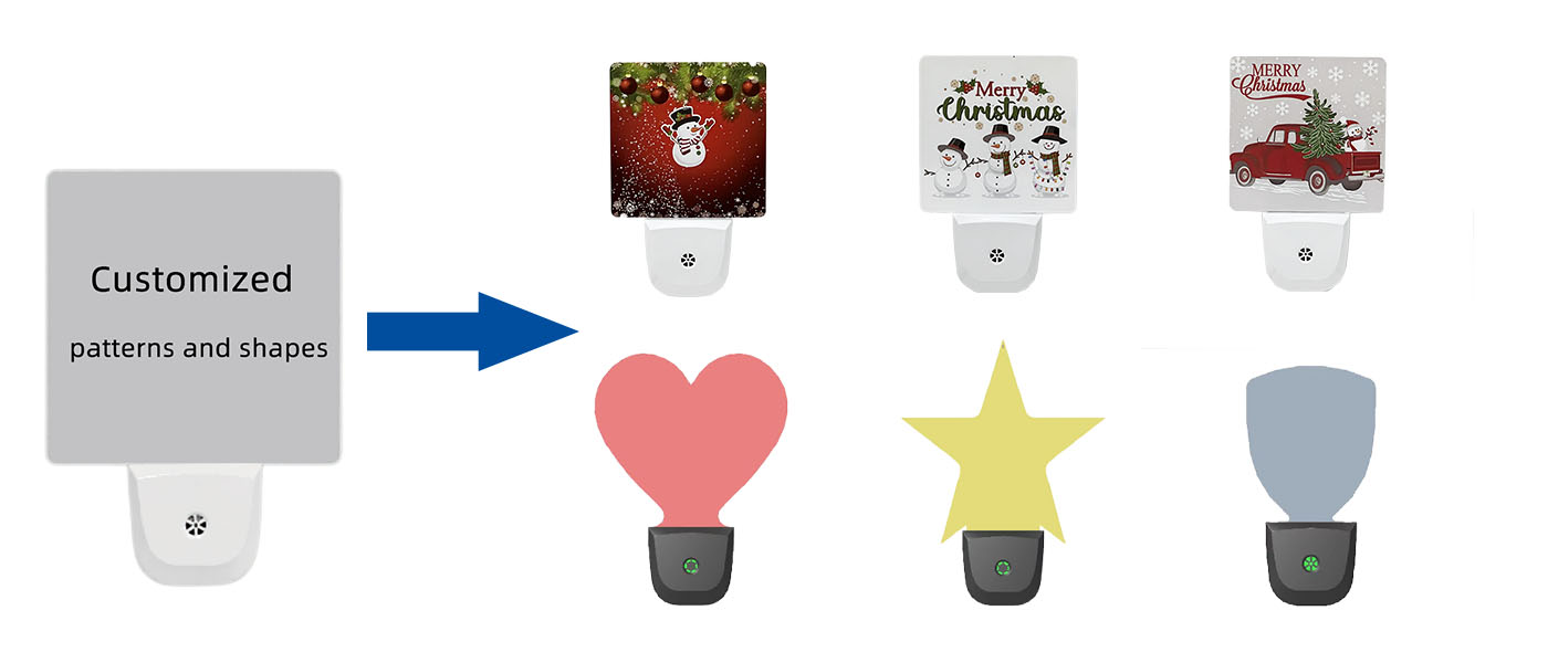 Pemalam Malam LED Disuai