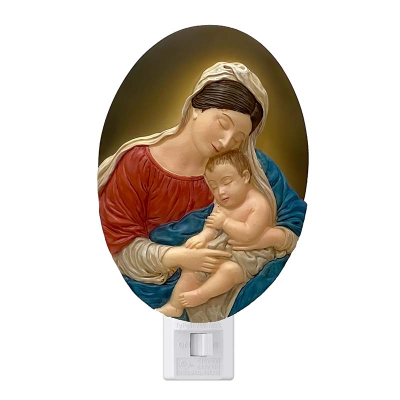 Nativity Night Light Vintage 