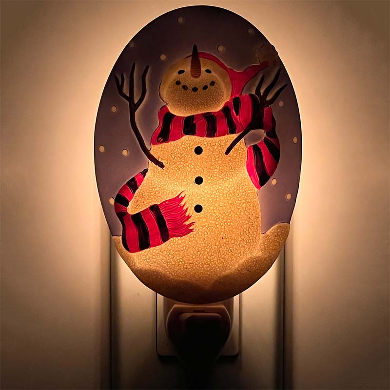 Christmas Snow Globe Night Light 