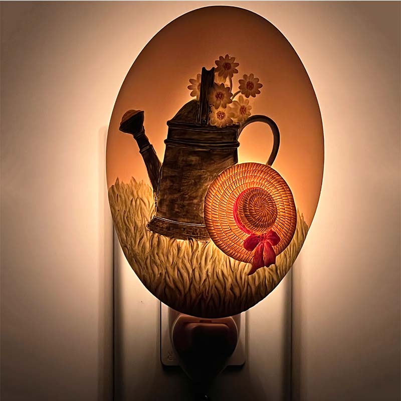 Garden Watering Pot Night Light