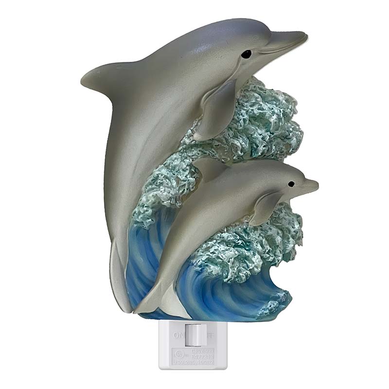 Dolphin Night Light Plug: A Safe and Cozy Lighting Solution for Kids' Rooms