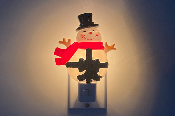 snowman night light snowman night light